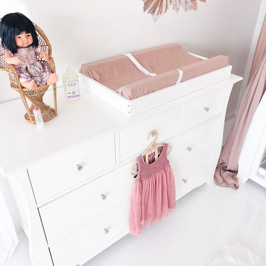 Royal 7 Drawer Chest with change mat shown
