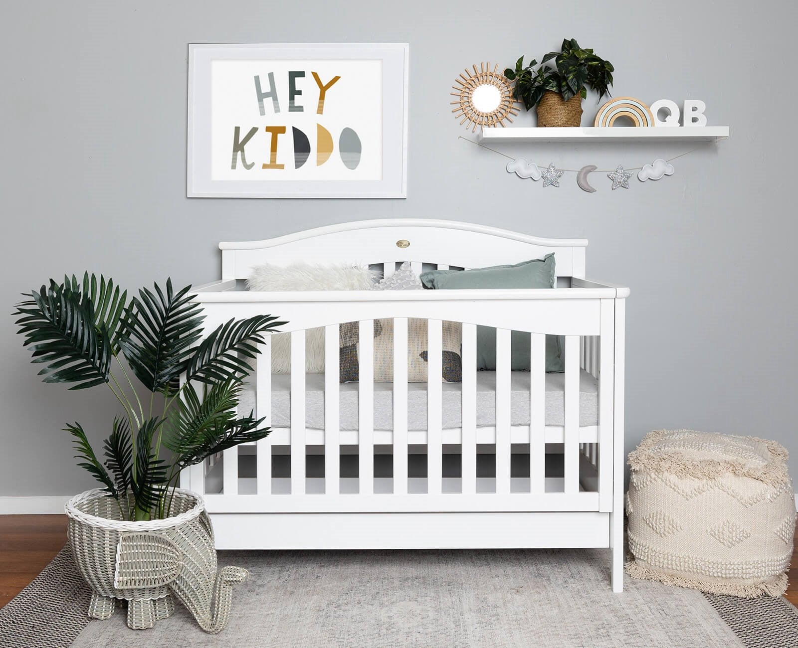 Heritage Cot White