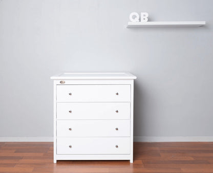 4 Drawer Chest White