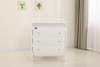 3 Drawer Change Table with Mattress