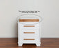 Chest Changing Station Oak