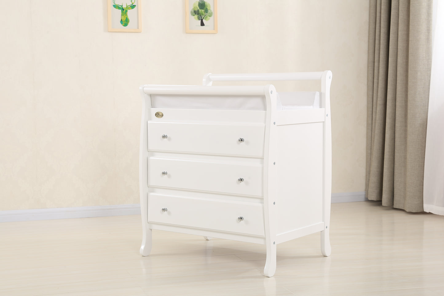3 Drawer Change Table with Mattress