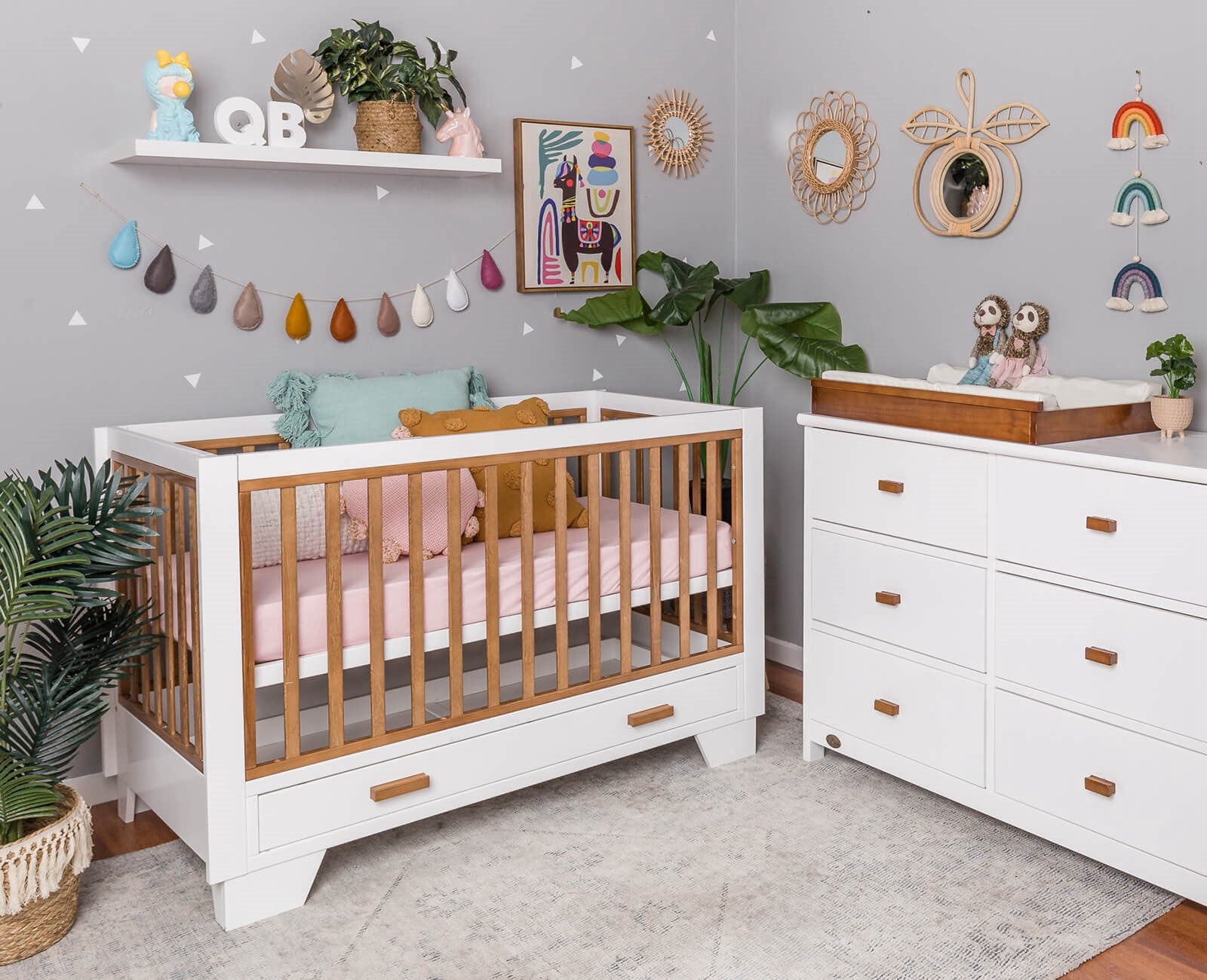 Two Tone Large Storage Set