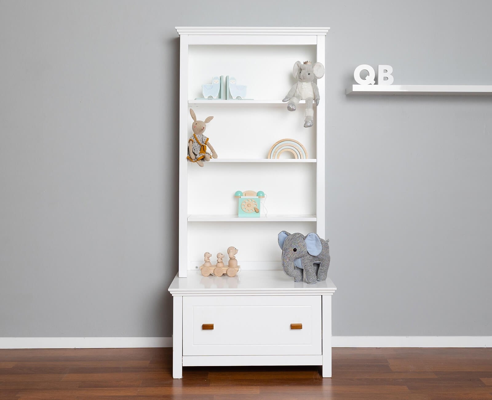 Toy Shelf White