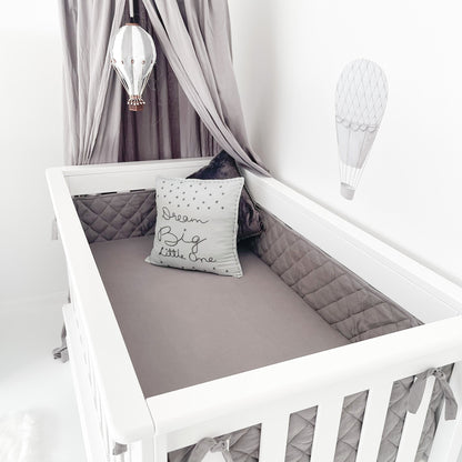 Cloud 9 Contemporary Cot, Mattress & 4 Drawer Nursery Bundle - view 1