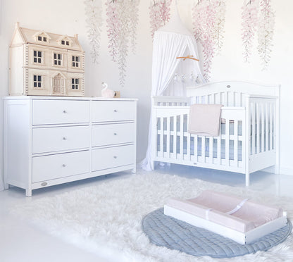 Cloud 9 Heritage Cot with 6 Drawer Nursery Bundle