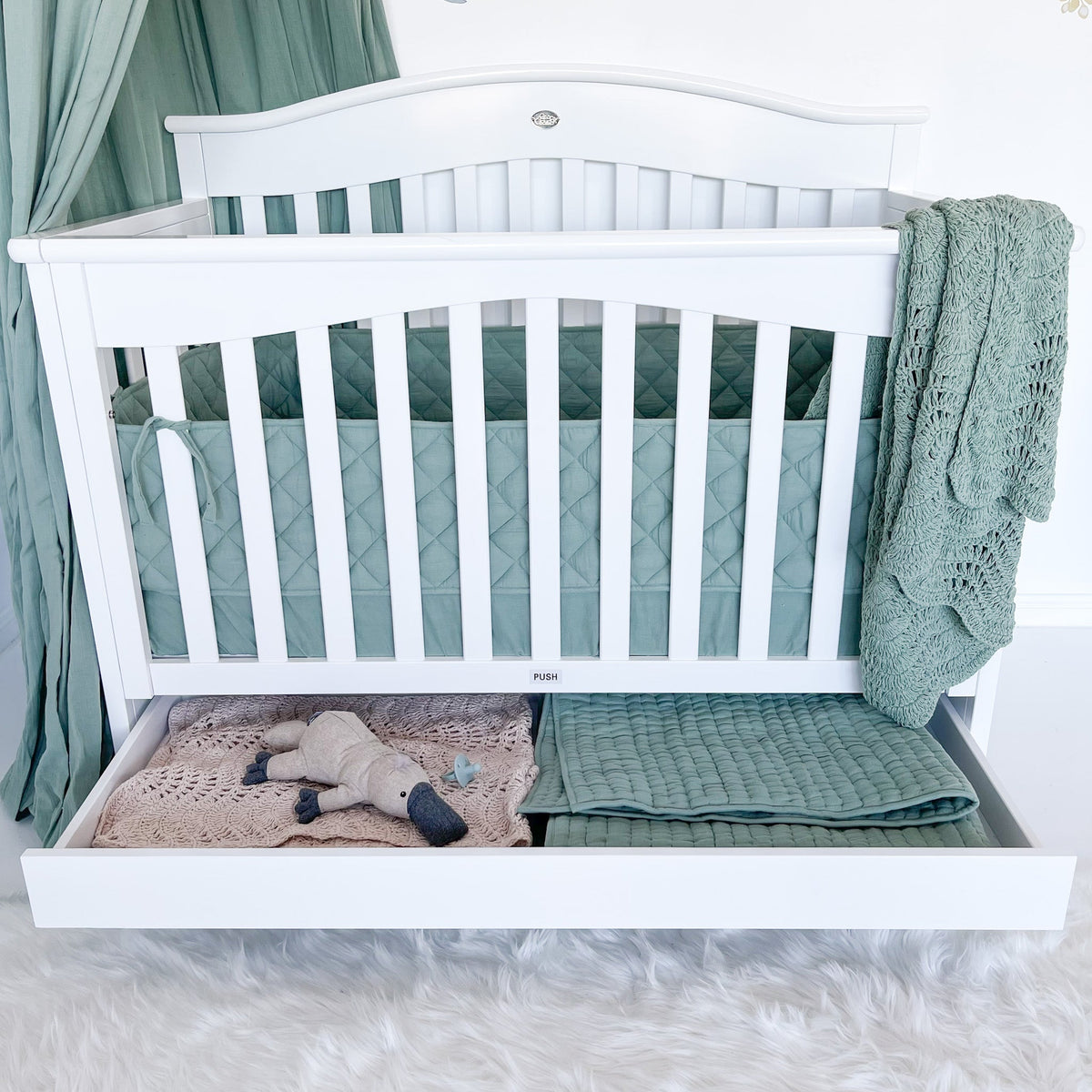 Heritage cot trundle drawer