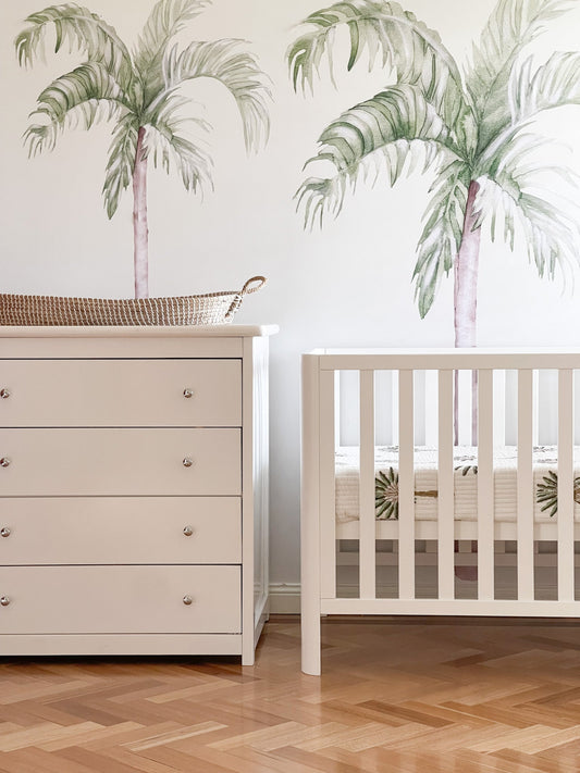 Modern Cot & Storage Nursery Bundle - view 2
