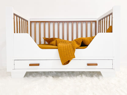 Two Tone Cot toddler rail